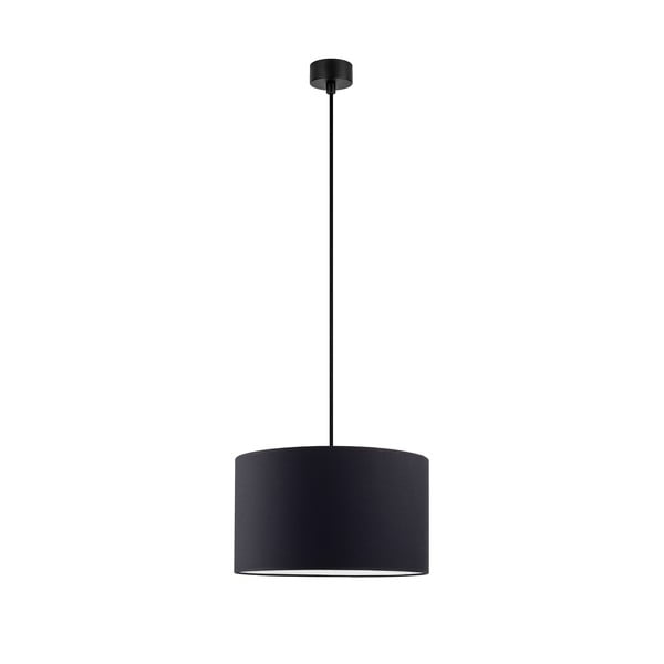 Crna viseća svjetiljka Sotto Luce Mika, ∅ 36 cm