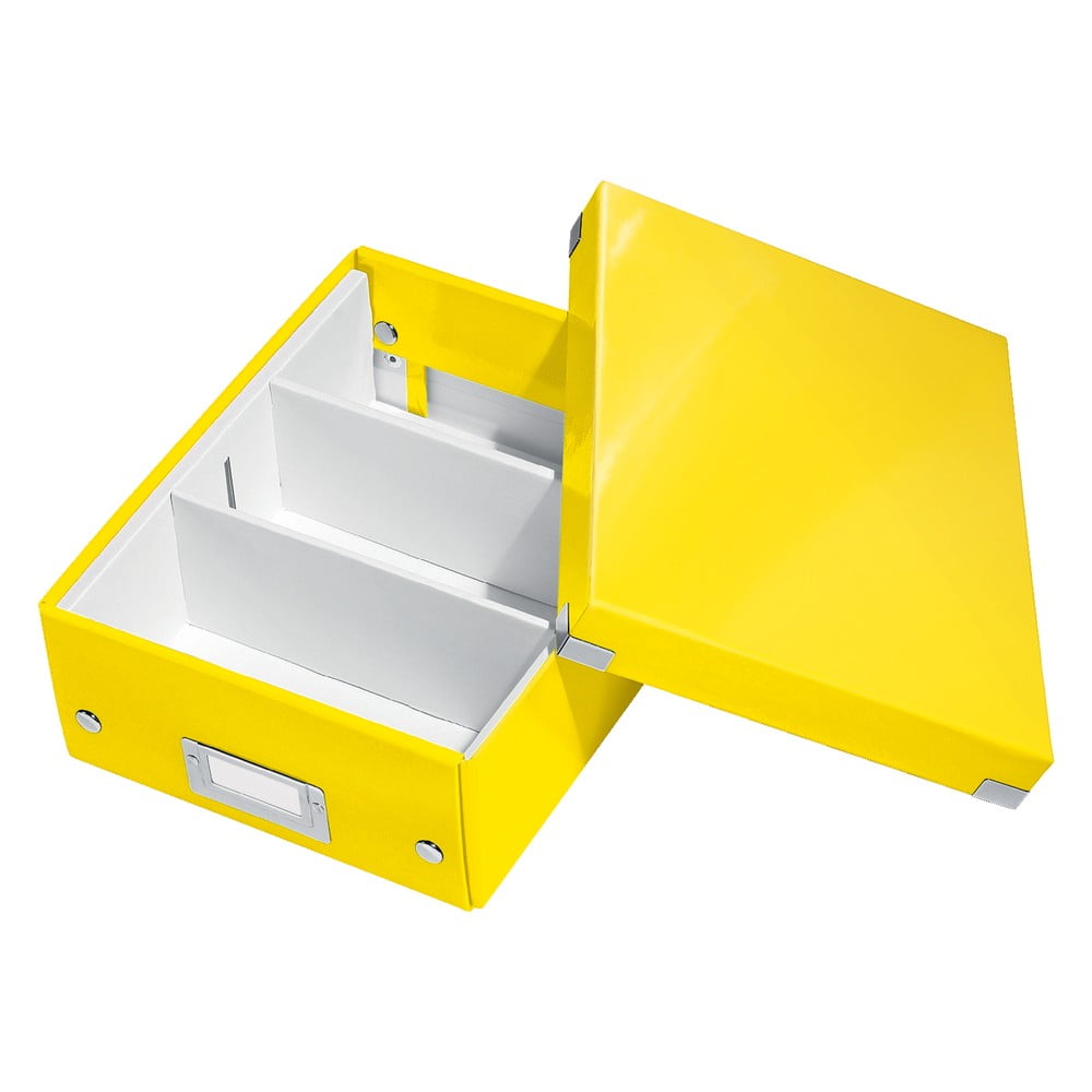 Žuta kutija s organizatorom Leitz Office, duljina 28 cm