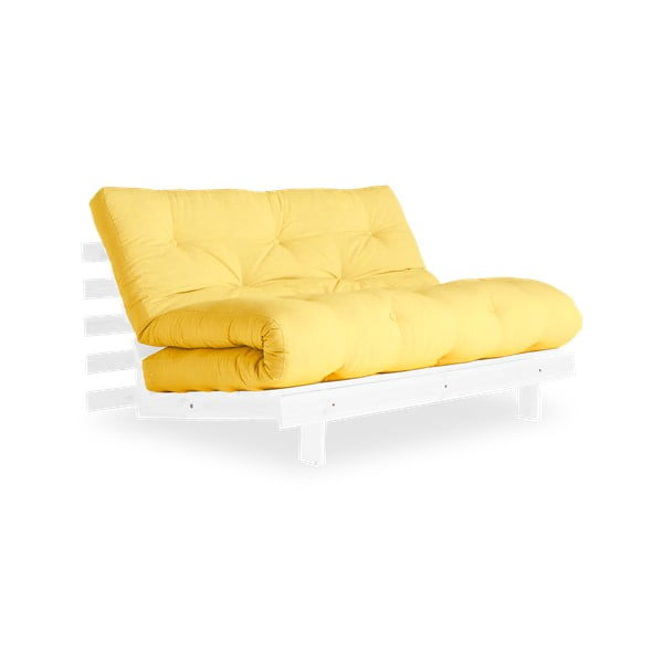 Promjenjiva sofa Karup Design Roots Bijela/Žuta