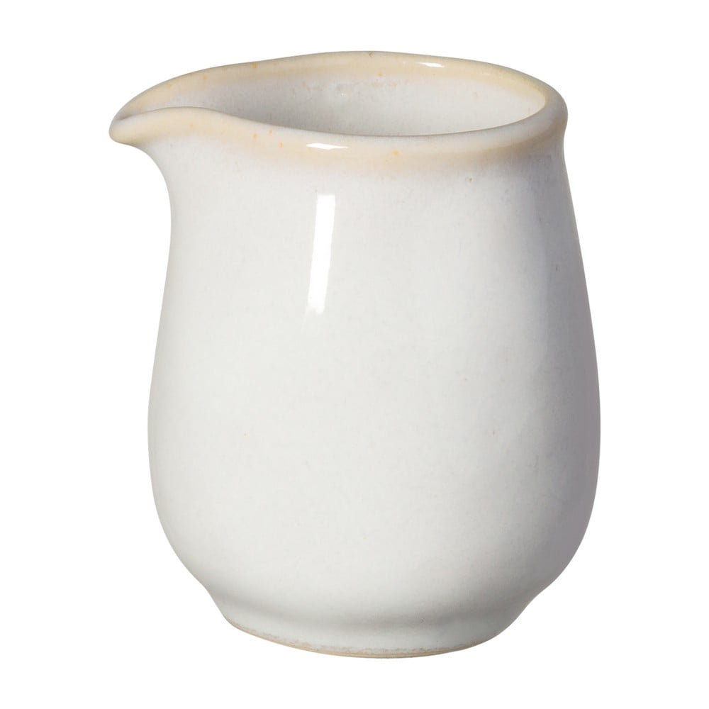 Bijela šalica za mlijeko od kamenine Costa Nova Roda, 100 ml