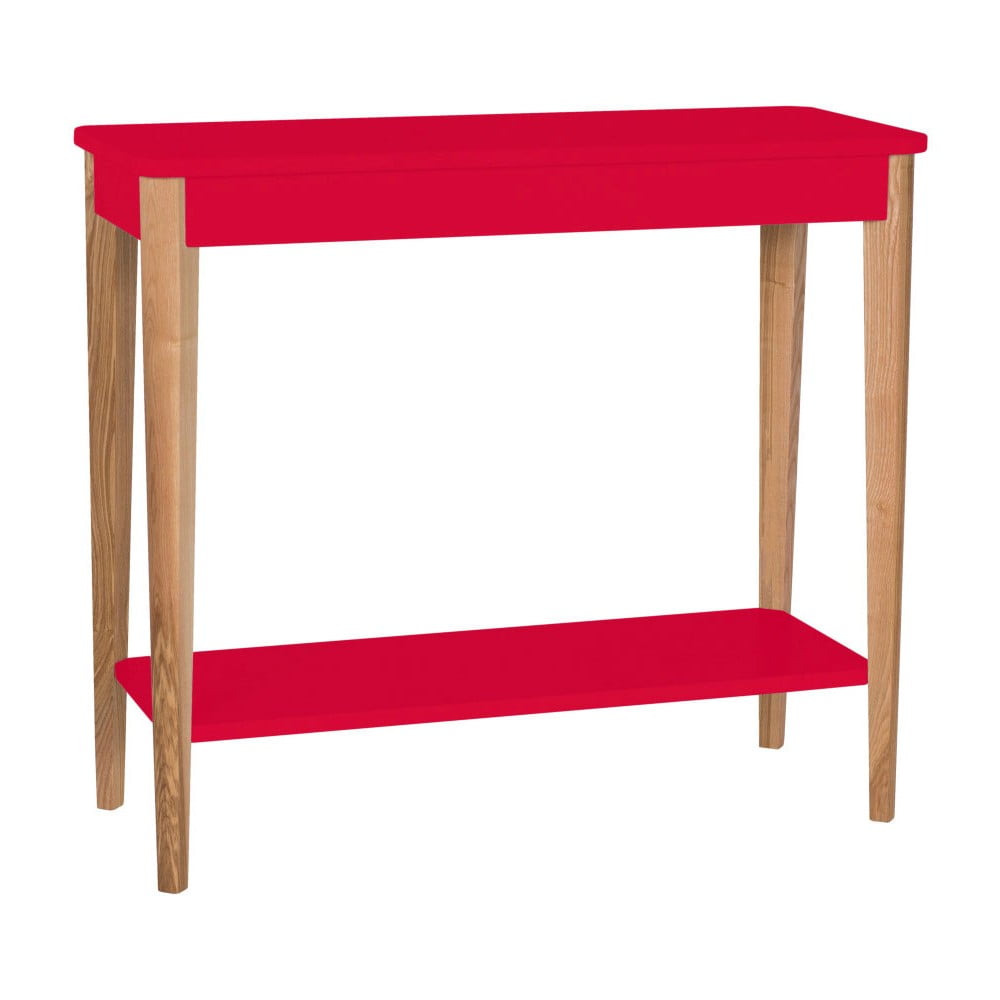 Ragaba Ashme crveni konzolni stol, širina 85 cm