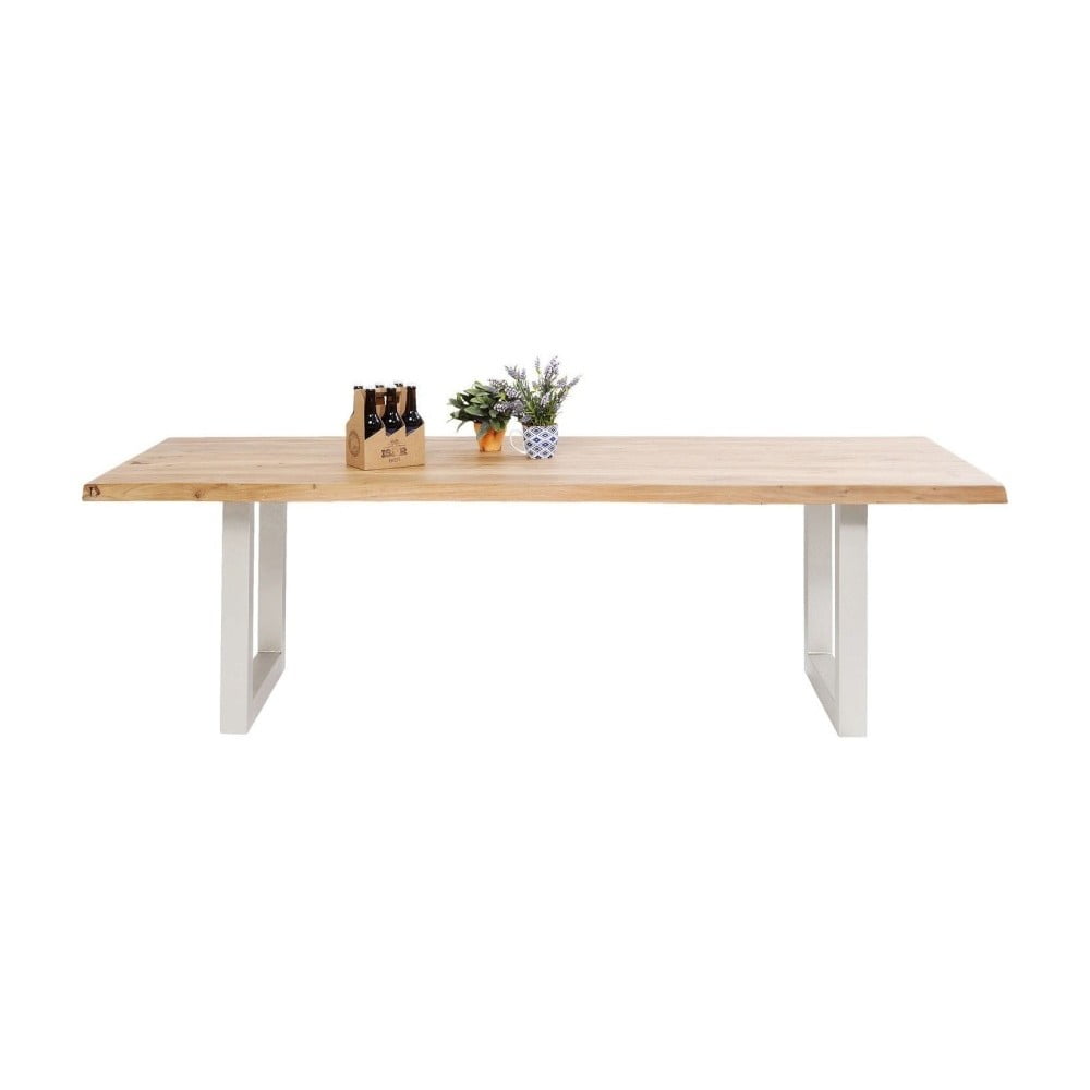 Kare Design Blagovaonski stol od čistog bagremovog drveta, 240 x 100 cm
