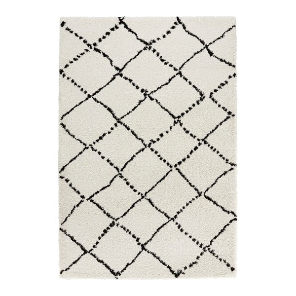 Bež-crni tepih Mint Rugs Hash, 200 x 290 cm