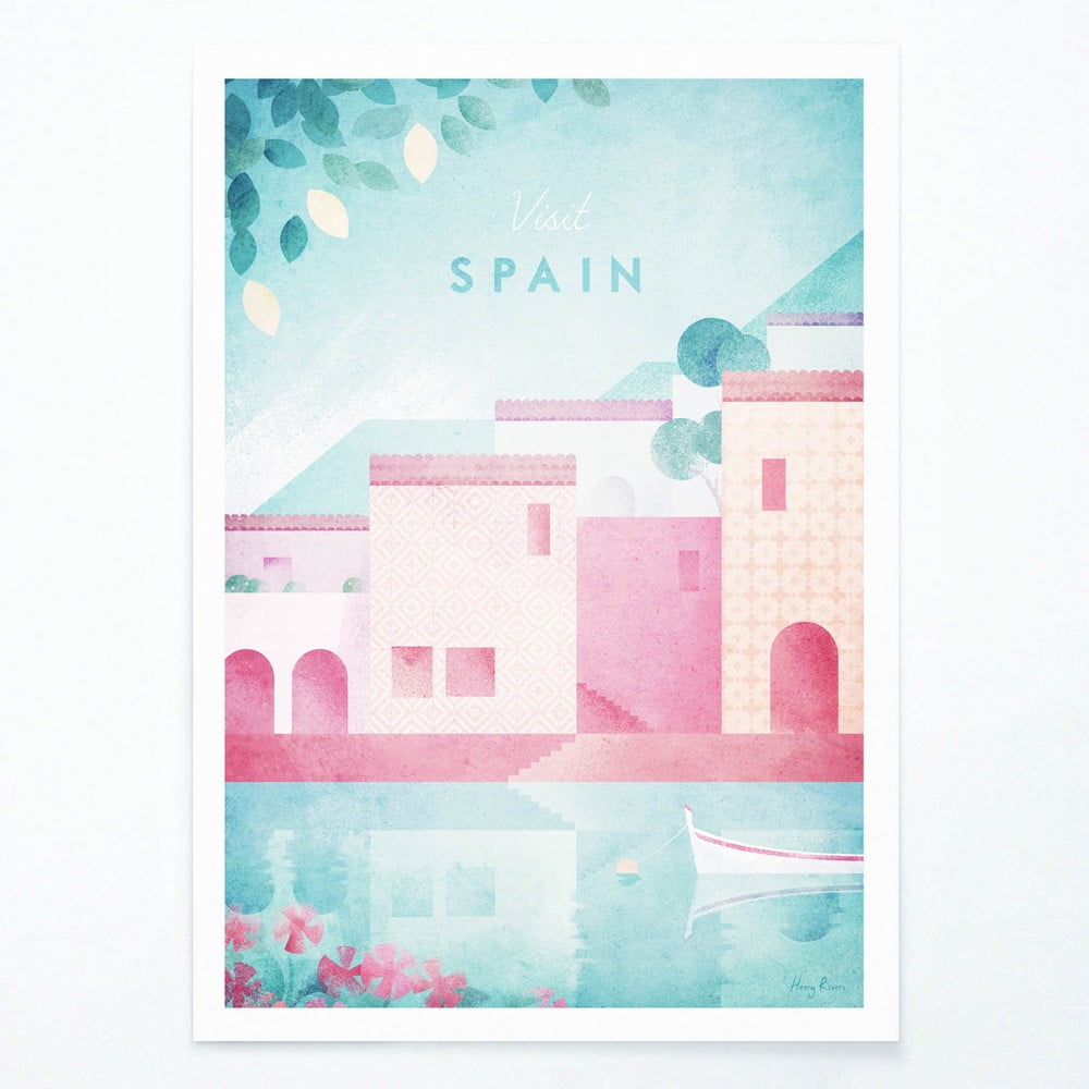 Poster Travelposter Spain, A2