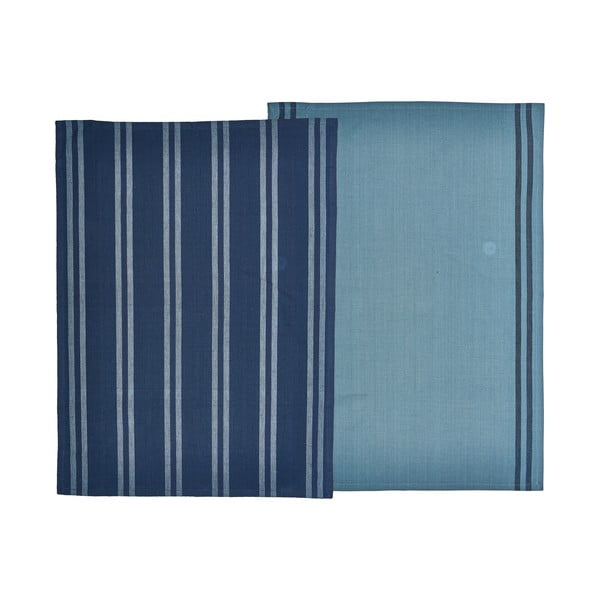 Komplet od 2 plava pamučna ručnika Södahl, 50 x 70 cm