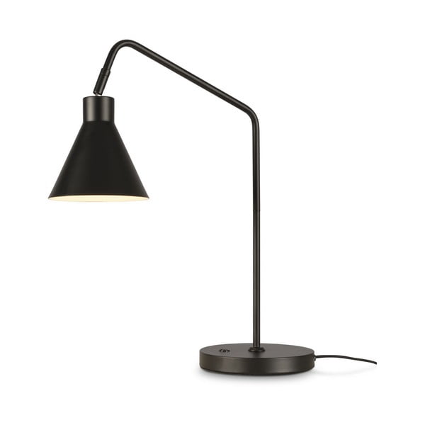 Crna stolna svjetiljka Citylights Lyon, visina 55 cm