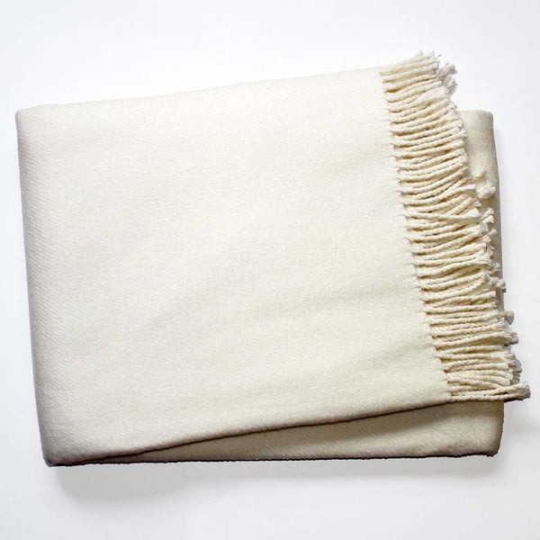 Krem-bijela deka s pamukom Euromant Basics, 140 x 160 cm