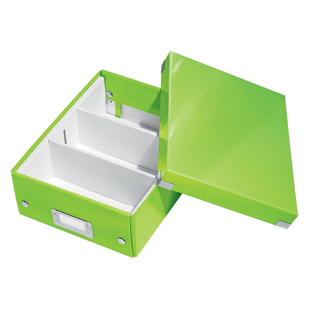 Zelena kutija s organizatorom Leitz Office, duljina 28 cm