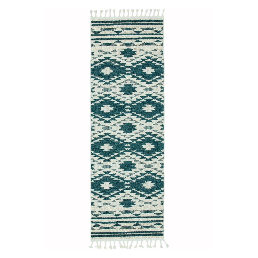 Zeleni tepih Asiatic Carpets Taza, 80 x 240 cm