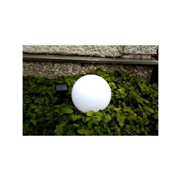 Vrtna solarna LED svjetiljka Star Trading Globe Stick, ⌀ 20 cm