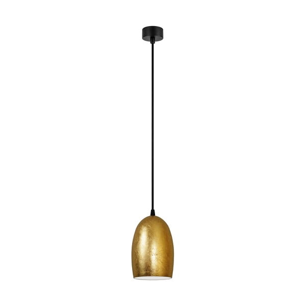 Viseća svjetiljka zlatne boje Sotto Luce Ume S, ⌀ 13,5 cm