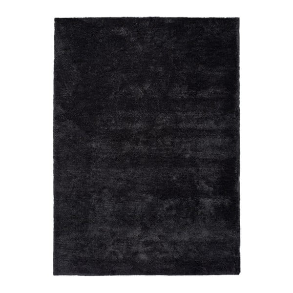 Antracit crni tepih Universal Shanghai Liso, 140 x 200 cm