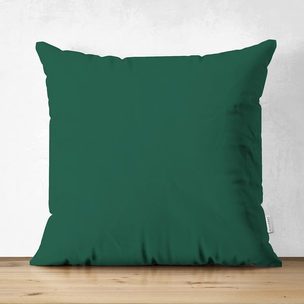 Zeleni premaz na minimalistički jastuk jastuk jastuk, 45 x 45 cm