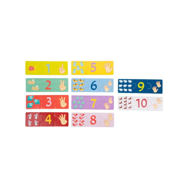 Set od 30 Leglerovih kartica za učenje brojanja