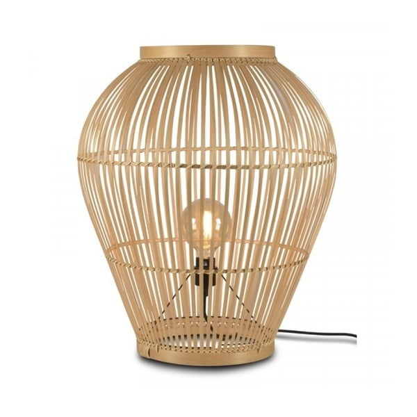 Podna svjetiljka od bambusa Good&Mojo Tuvalu, ⌀ 60 cm