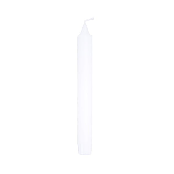 Set od 8 bijelih dugačkih svijeća ego dekor ed, vrijeme pečenja 7 h