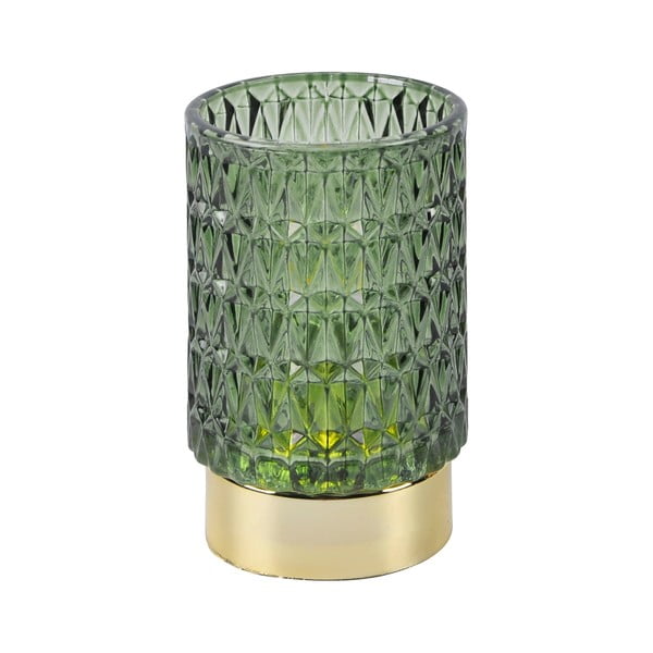 Zelena LED stakla stolna svjetiljka pt dnevni dijamant