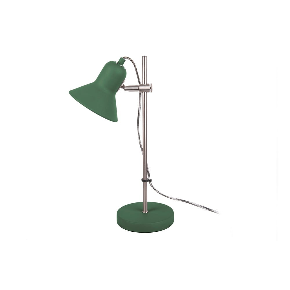 Tamnozelena stolna lampa Leitmotiv Slender, visina 43 cm