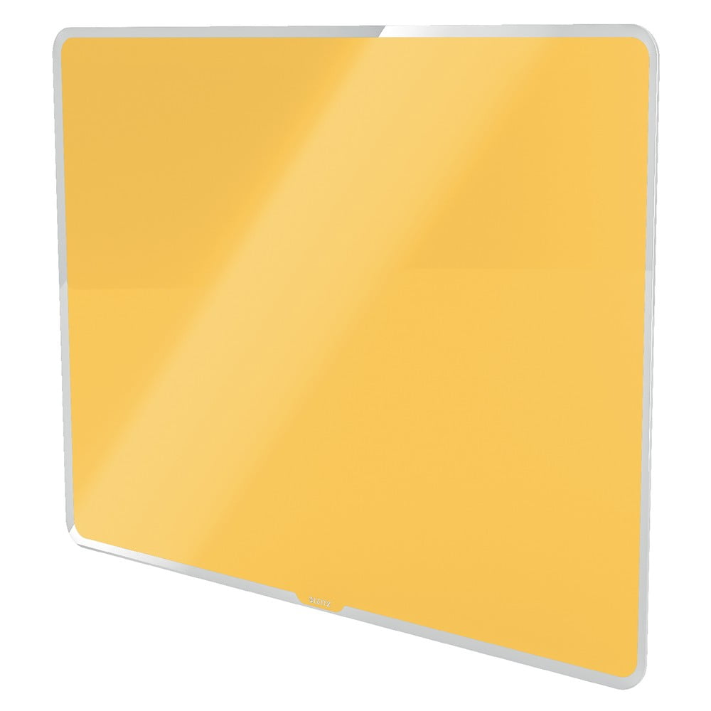 Žuto staklo magnetska ploča Leitz udoban, 60 x 40 cm