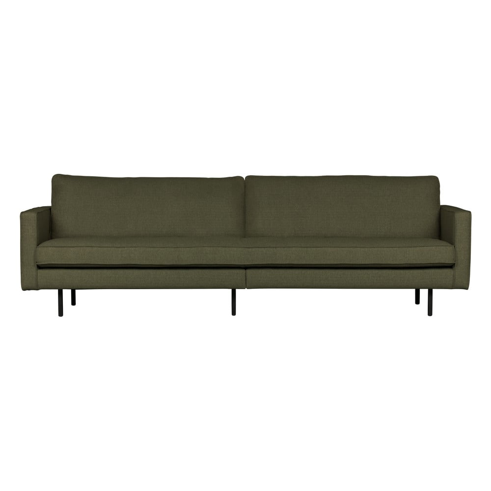 Kaki zelena sofa BePureHome Rodeo, 277 cm