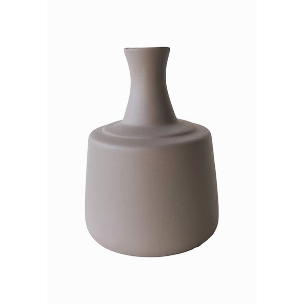 Smeđe-siva ovalna vaza Rulina Carafe