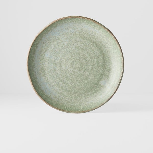 Zeleni keramički tanjur MIJ Fade, ø 24 cm