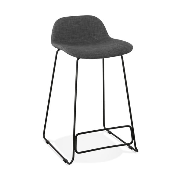 Tamno sive bar stolice čahure Vancouver mini, sedam visina 66 cm