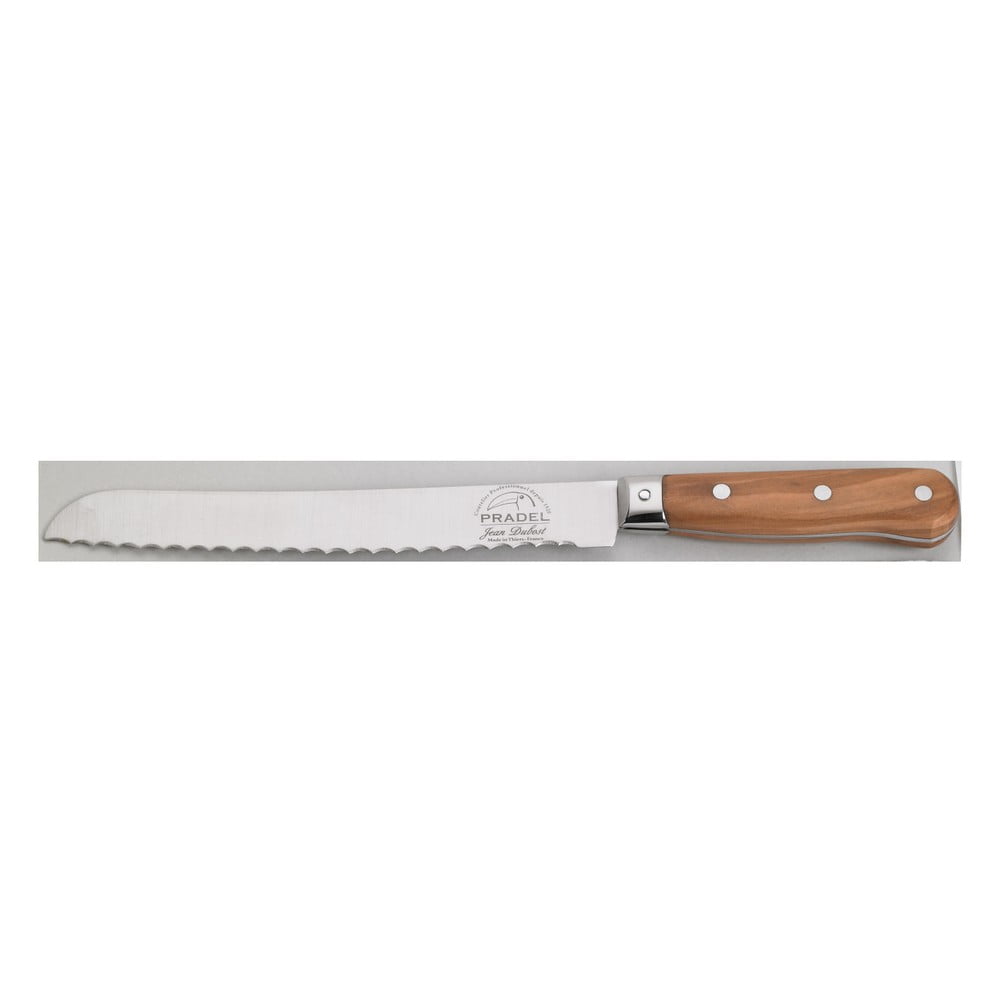 Nož za kruh od nehrđajućeg čelika Jean Dubost Olive, dužina 20 cm