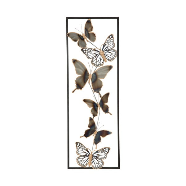 Metalna zidna dekoracija Mauro Ferretti Butterflies, dužina