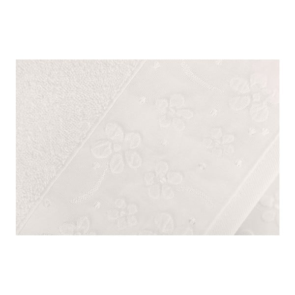 Set od 2 bijela ručnika od čistog pamuka Mariana, 50 x 90 cm