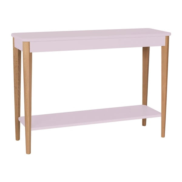 Svijetlo ružičasti konzolni stol Ragaba Ashme širine 105 cm