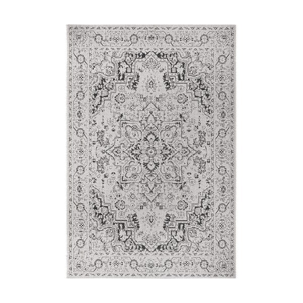 Crno-bež vanjski tepih Ragami Vienna, 200 x 290 cm