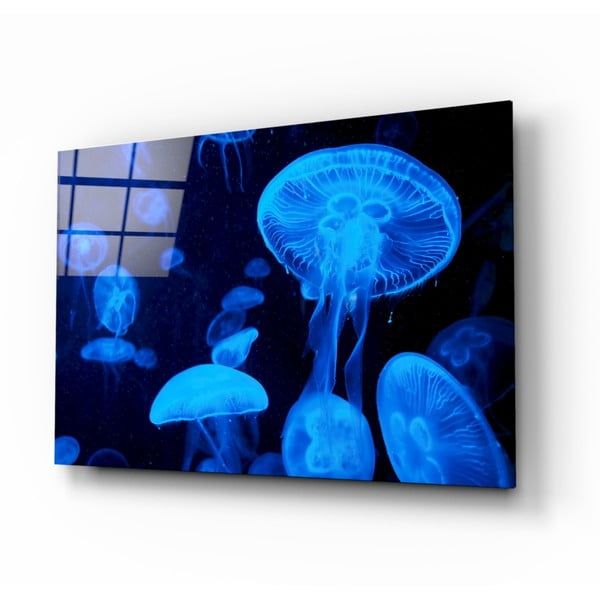 Staklena slika Insigne Jellyfish