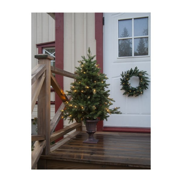 Umjetno božićno drvce s LED rasvjetom Star Trading Byske, visina 120 cm