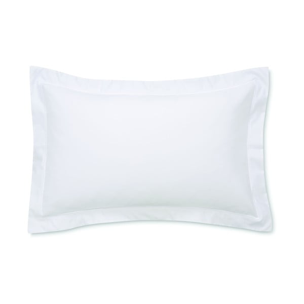 Bijela navlaka za jastuk od pamučnog satena Bianca Luxury, 50 x 75 cm