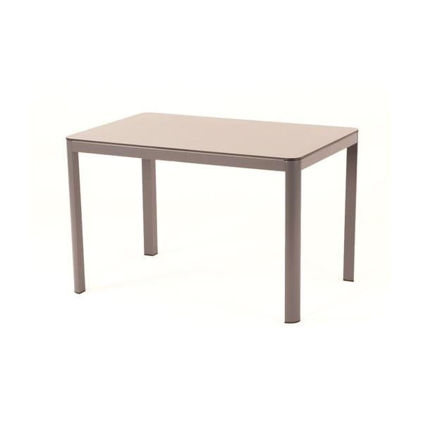 Sivi vrtni stol od aluminija Ezeis Mistral, dužine 120 cm