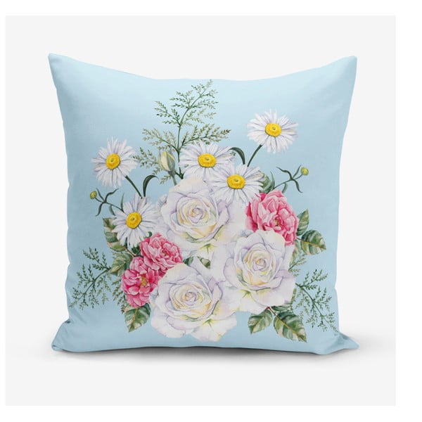 Jastučnica s primjesom pamuka Minimalist Cushion Covers Flowerita, 45 x 45 cm