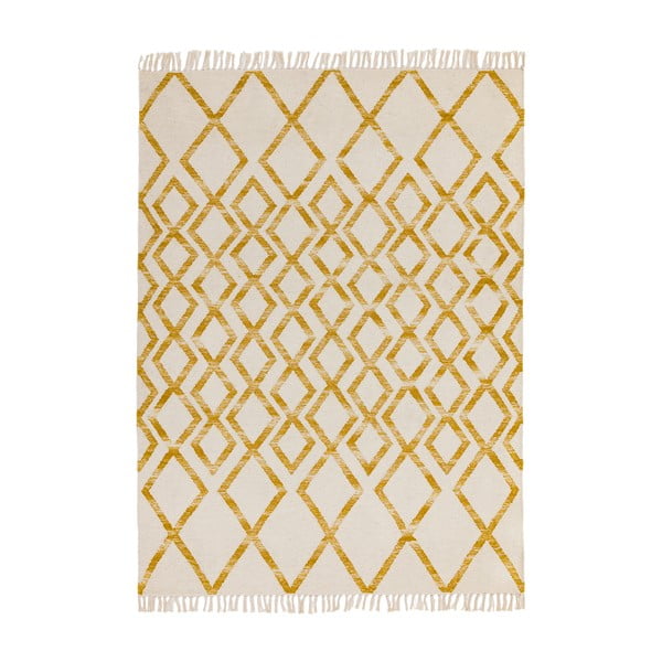 Bež-žuti tepih Asiatic Carpets Hackney Diamond, 120 x 170 cm