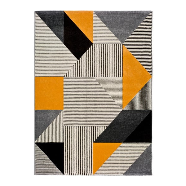 Narančasto-sivi tepih Universal Gladys Duro, 160 x 230 cm