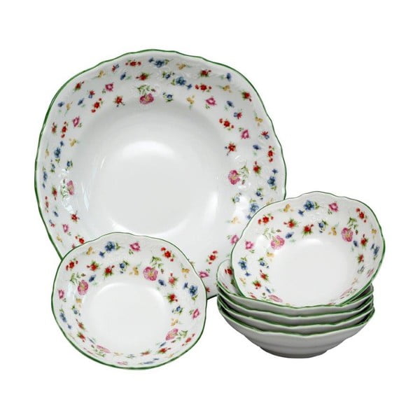 Set porculanskih zdjelica s motivom cvijeća Thun Bernadotte